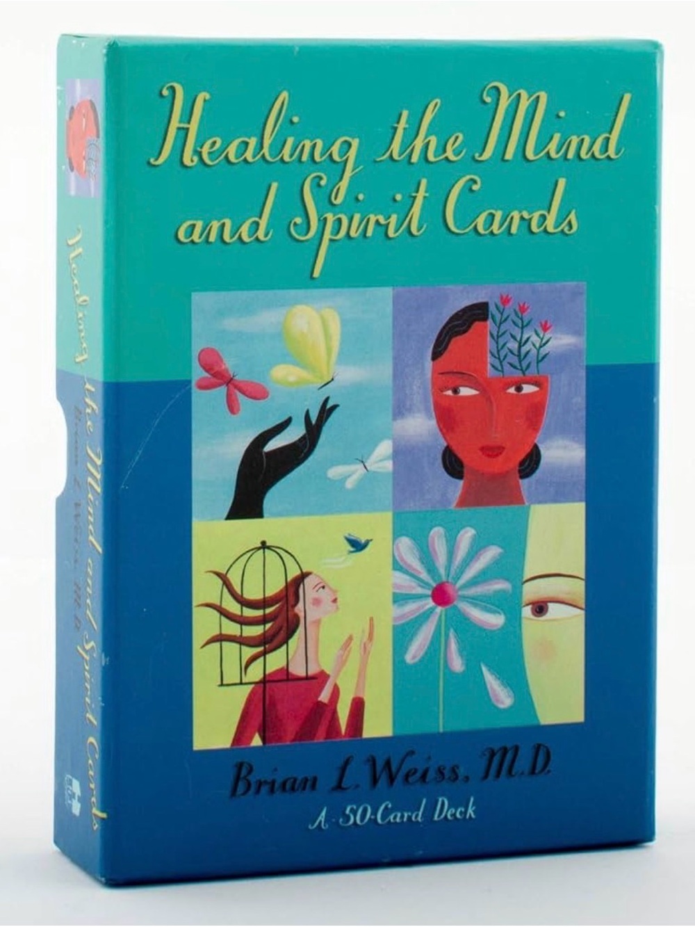 Healing the Mind and Spirit Cards by Brian L. Weiss - Teal/Blue Deck